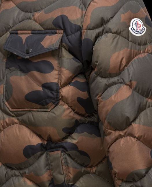 LEON11月号掲載！秋冬2016/17 モンクレールスーパーコピー MONCLER NAMBOUR カモフラージュ柄